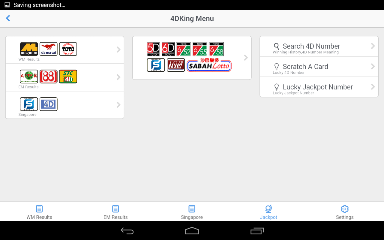 Download Live 4D Results MY&SG -4D King - Android Apps on Google Play