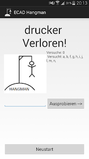 Free ECAD Hangman Deutsch APK