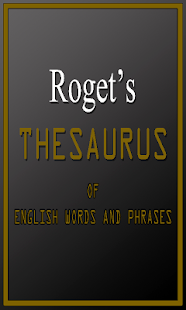 Rogets Thesaurus