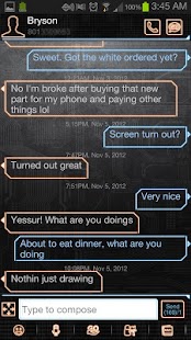 How to mod GO SMS Pro Digital Theme patch 1.0 apk for pc