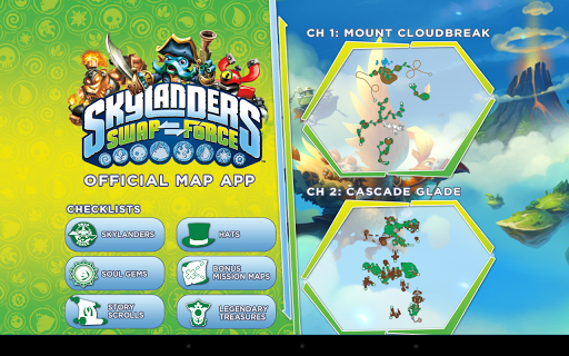 【免費娛樂App】Skylanders SWAP Force Map App-APP點子