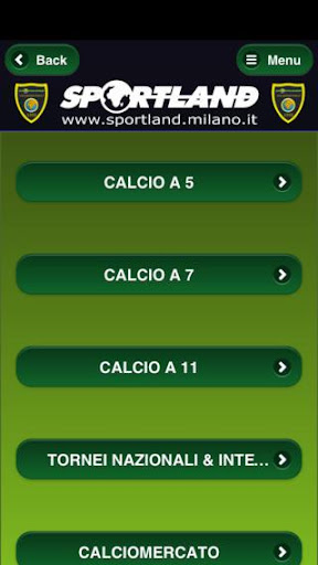 【免費運動App】Sportland Calcio-APP點子