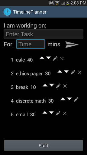 Quick n Easy Timeline Planner