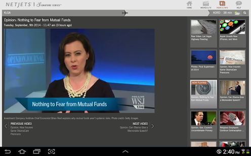 NetJets IFE Screenshots 0