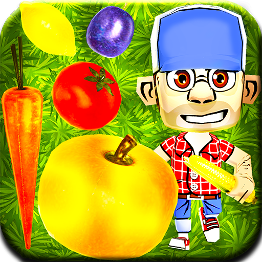 Kids Fruit Farm Hill Run 休閒 App LOGO-APP開箱王