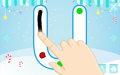 ABC Christmas Alphabet poster 8