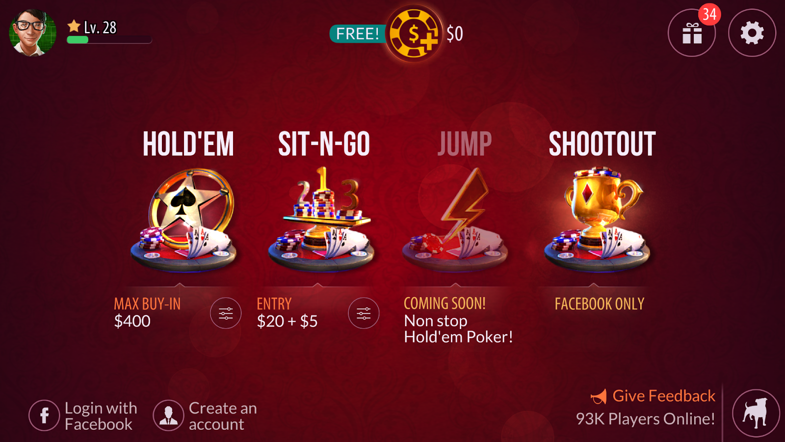 Zynga Poker – Texas Holdem - screenshot