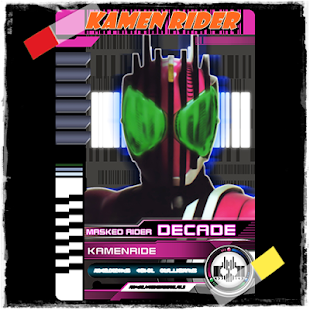 Kamen Rider Decade Soundboard