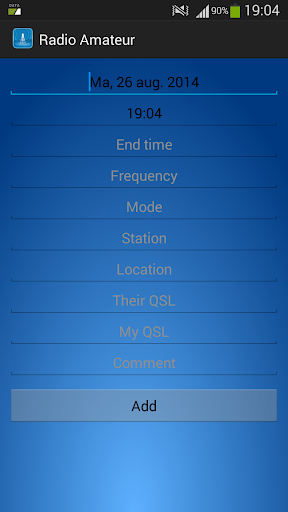 Amateur Radio Log