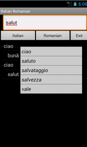 Italian Romanian Dictionary