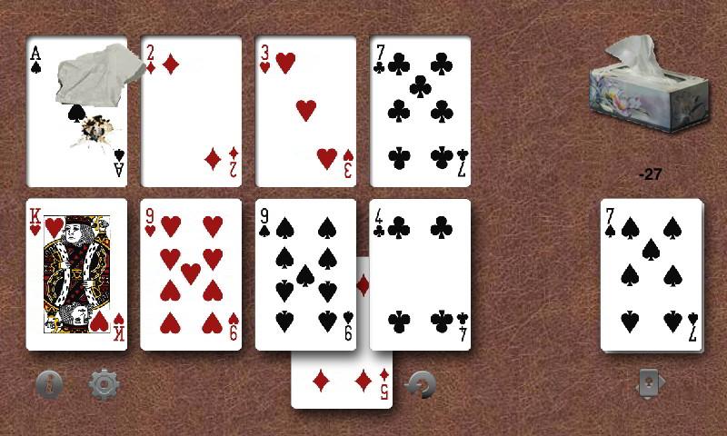 Caseys Solitaire Screen 3