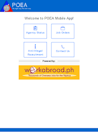 POEA Mobile poster 3