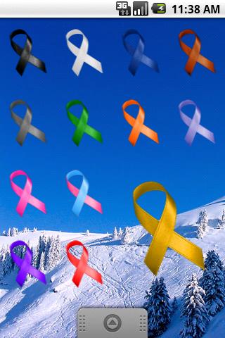 Awareness Ribbon - Green Screen 3