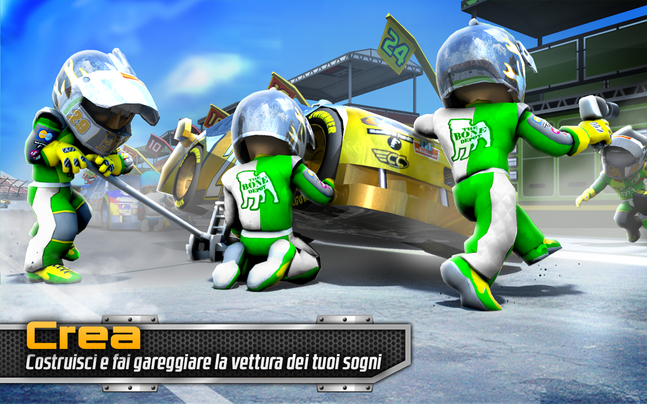 Android application BIG WIN Racing screenshort