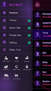 GO SMS PRO PURPLE CHARM THEME(圖5)-速報App