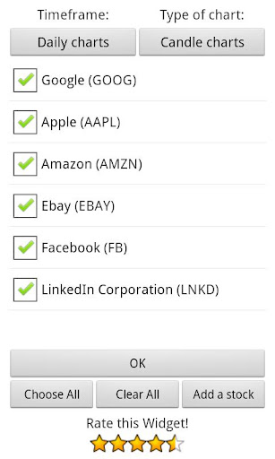 【免費財經App】My Stocks Charts Widget PRO-APP點子