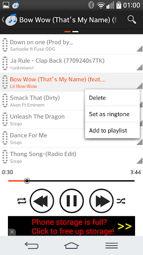 music player