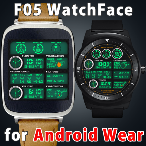 F05 WatchFace for Android Wear mod apk - Download latest version 6.9.2