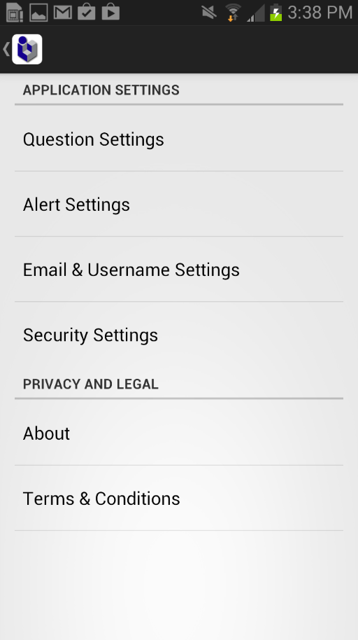 iPromptU Screen 2