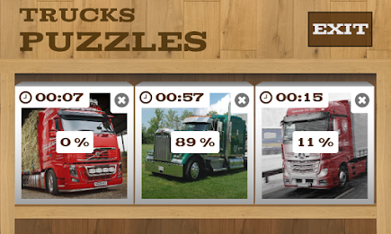 Trucks Puzzles poster 7