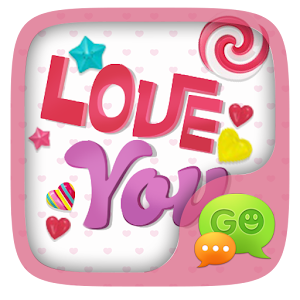 (FREE) GO SMS LOVE YOU THEME 1.1.5