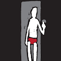 The Man in the Red Underpants logo