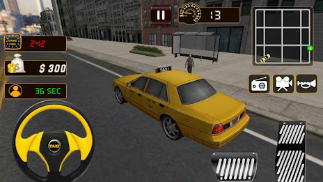 Super Taxi Parking Driver 3D poster 3