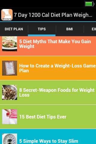 【免費健康App】1200 Cal Diet Plan Weight Loss-APP點子