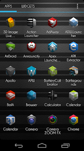 How to get Cubed Apex/Nova Icon Theme 1.0.1 unlimited apk for android