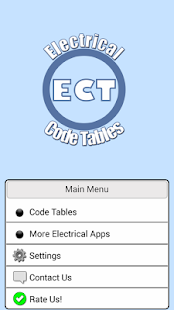 Download Electrical Code Tables APK for Android