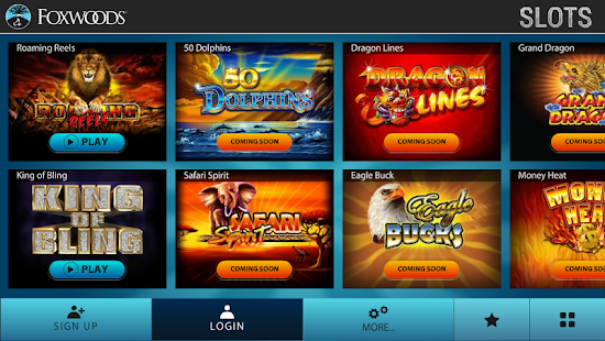Free slot play foxwoods