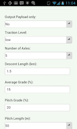 Steep Grade Descent Guidelines