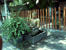 Buddhist Water Fountain Statue
