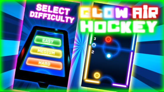 How to install Glow Air Hockey HD lastet apk for pc