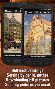 Landscape painting HD Screenshots 10