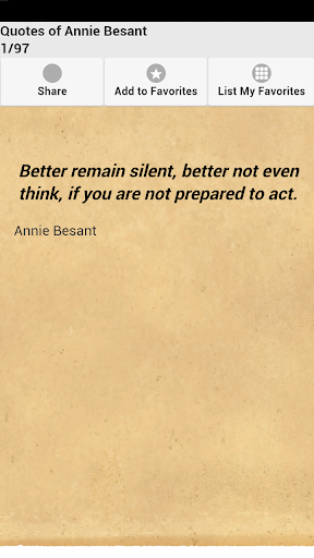 Quotes of Annie Besant