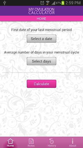 My Ovulation Calculator  screenshots 1