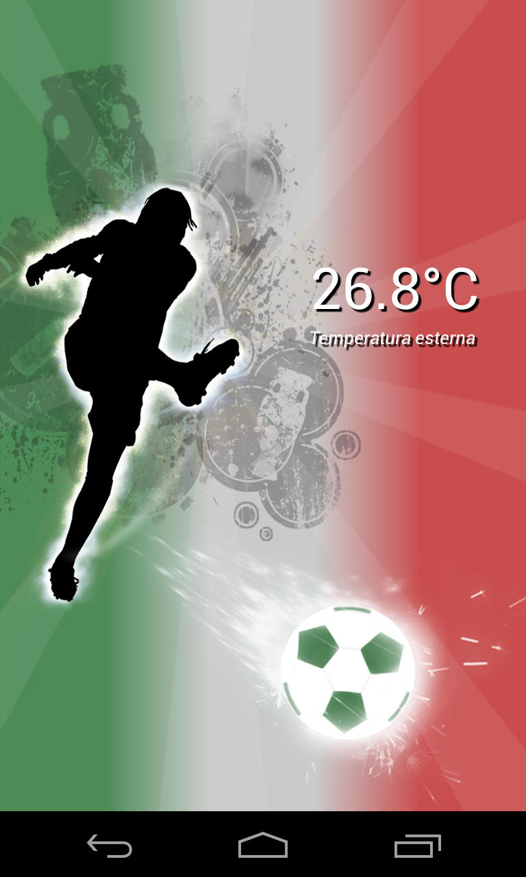 Android application Thermometer screenshort