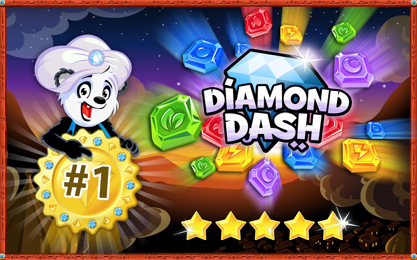 Diamond Dash - screenshot