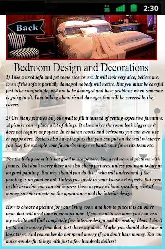 Bedroom Design and Decorations