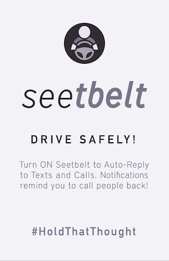 Seetbelt - Drive safely