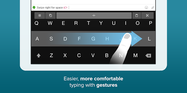 Fleksy + GIF Keyboard Screenshot