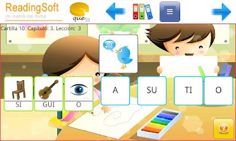 Captura de pantalla de Curso 10 Aprender a Leer APK #4