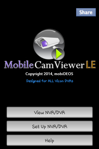 MobileCamViewer for VICON DVRs