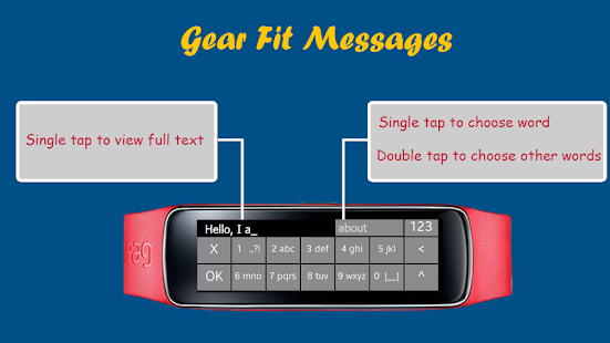 Gear Fit Messages Screenshots 4