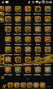 download TSF Shell Theme Orange Th HD free