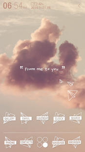 How to get Paper airplane Atom Theme 1.0 unlimited apk for laptop
