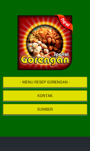 Resep Gorengan Spesial