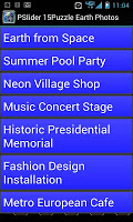 Anteprima screenshot di PSlider 15Puzzle Earth Photos APK #2