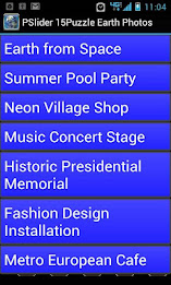 PSlider 15Puzzle Earth Photos poster 2